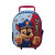 Mochila Infantil Paw Patrol 3d Con Carro 30 Cm CELESTE
