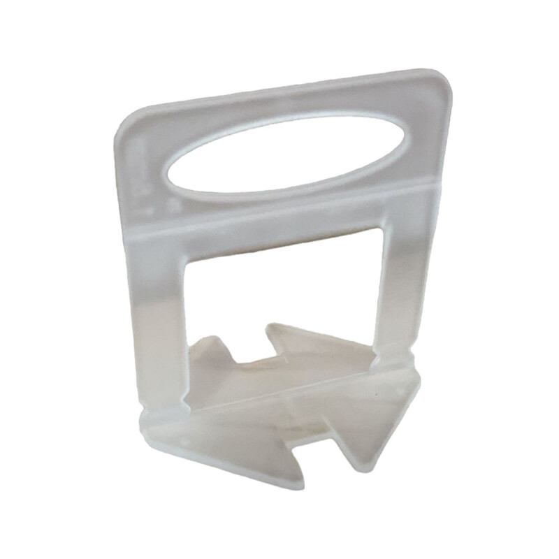Clip nivelador para revestimientos 2mm bolsa 100 unidades Clip nivelador para revestimientos 2mm bolsa 100 unidades