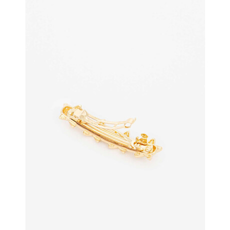 Hebilla Francesa Con Estrellas Dorado