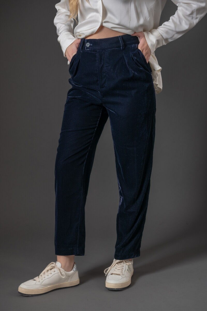 Pantalón Velvet - Azul 