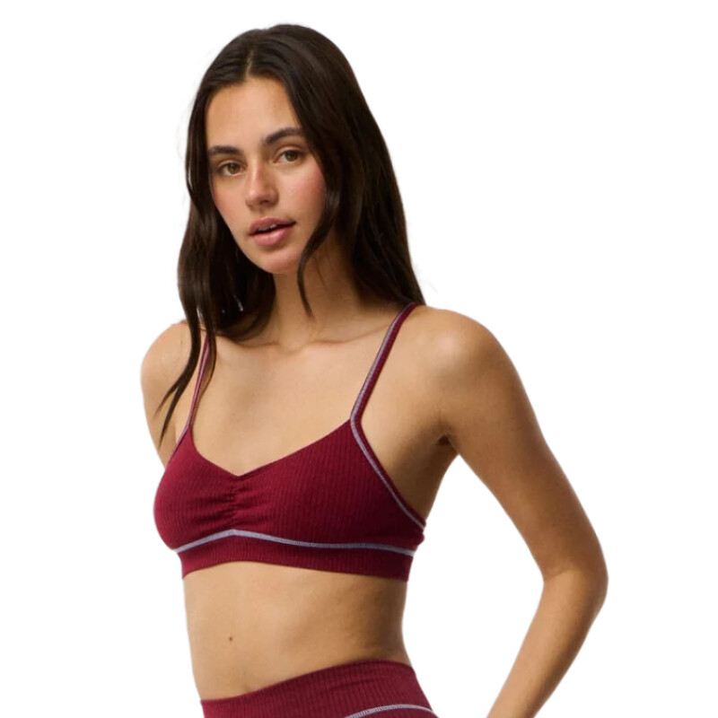 Top Rip Curl Sg Kitted Crop - Bordó Top Rip Curl Sg Kitted Crop - Bordó