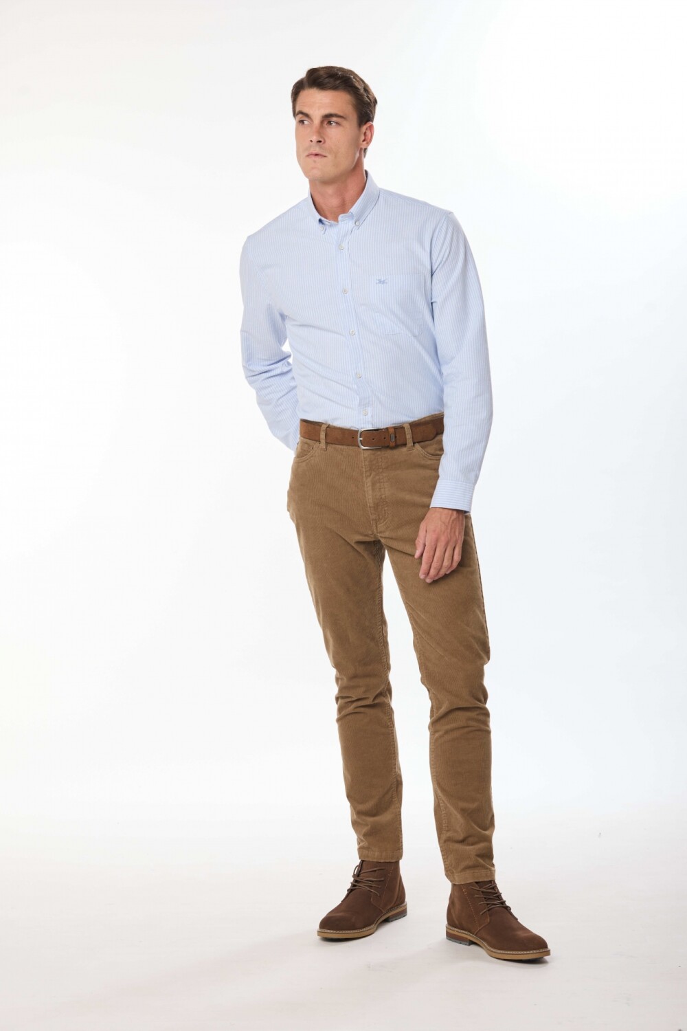 PANTALÓN DE PANA Tostado