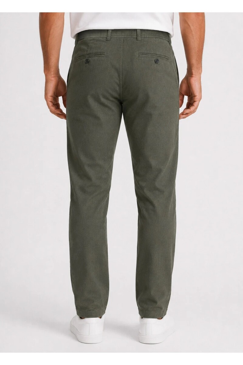 Pantalón Arrow Lino Algodón VERDE