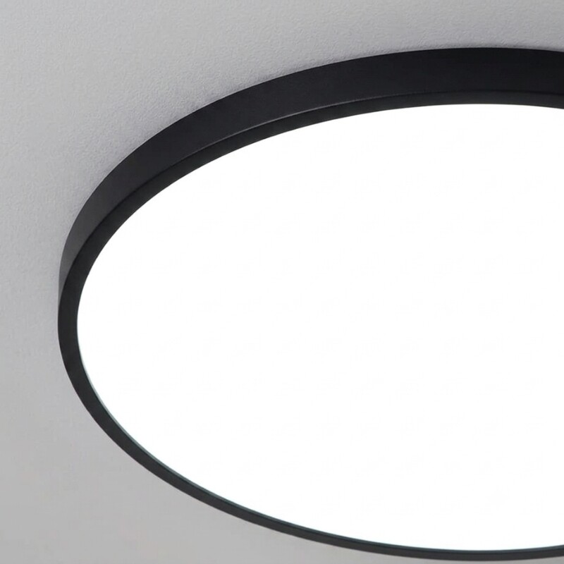 PLAFON LED MERLINA f60cm 48W Panel LED Merlina Negro Ø60CM 48W