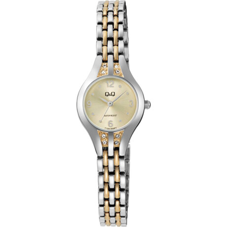 Reloj Q&Q Acero F12A-003PY Plateado