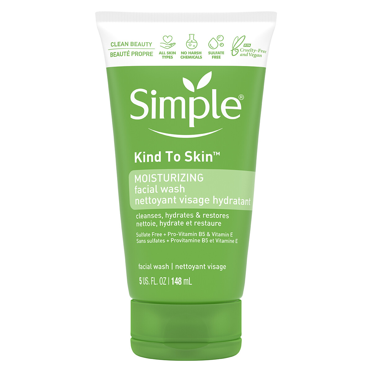 SIMPLE KTS MOIST FACE WASH 148 ML 