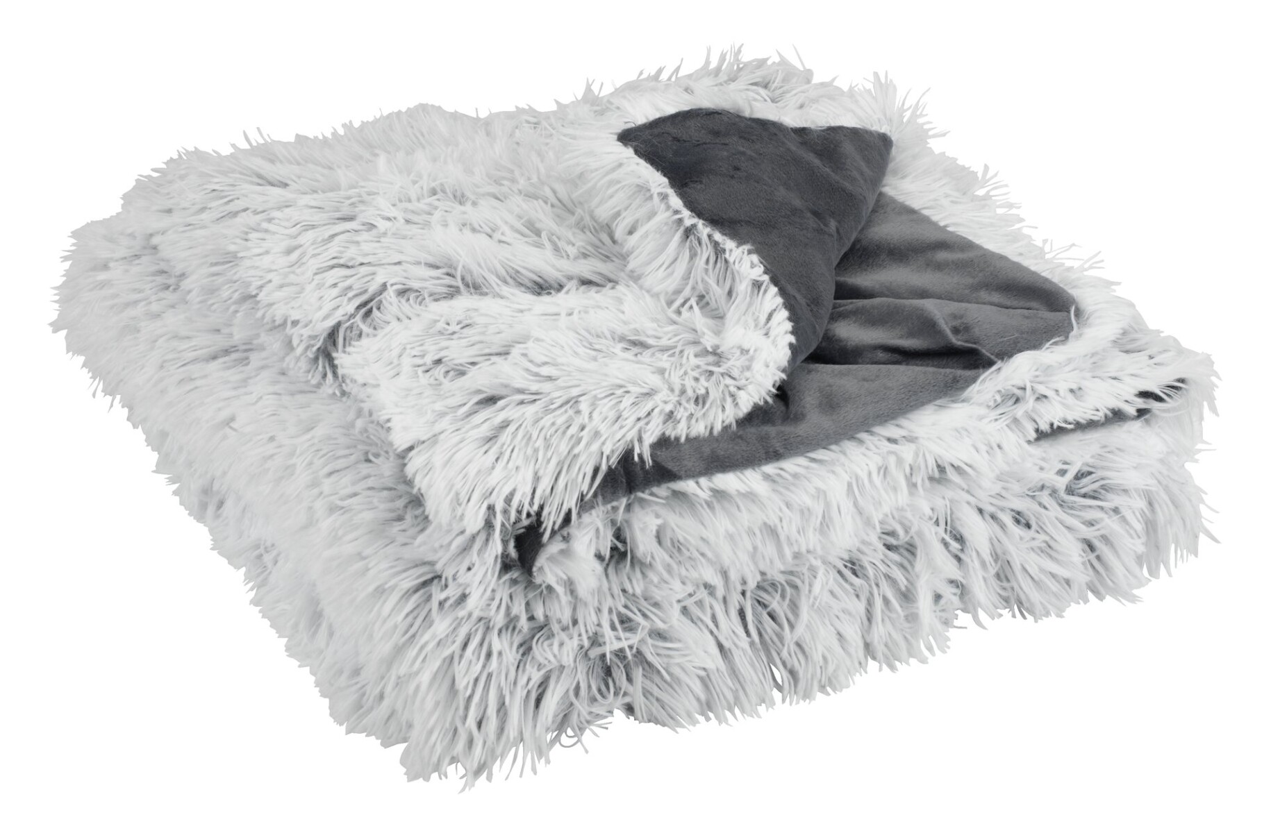 Manta LOTUS 135x195 blanco/gris 
