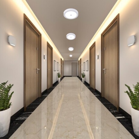 Panel led 18w con sensor de movimiento, circular Panel led 18w con sensor de movimiento, circular