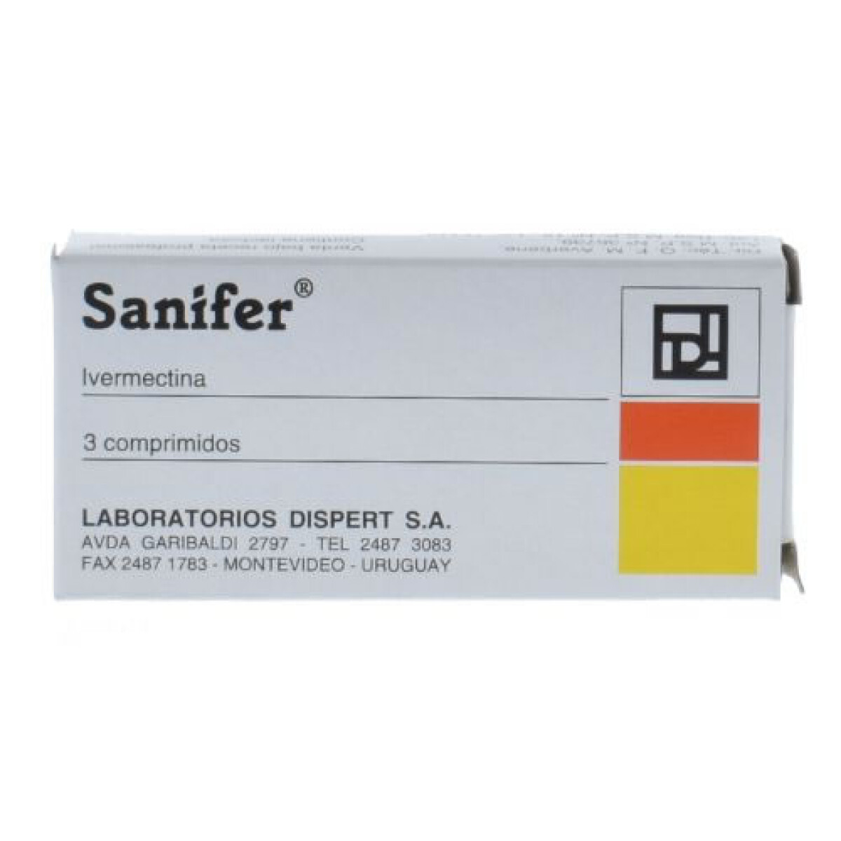 Sanifer 6mg x 3 Comprimidos – Suplemento de Hierro 