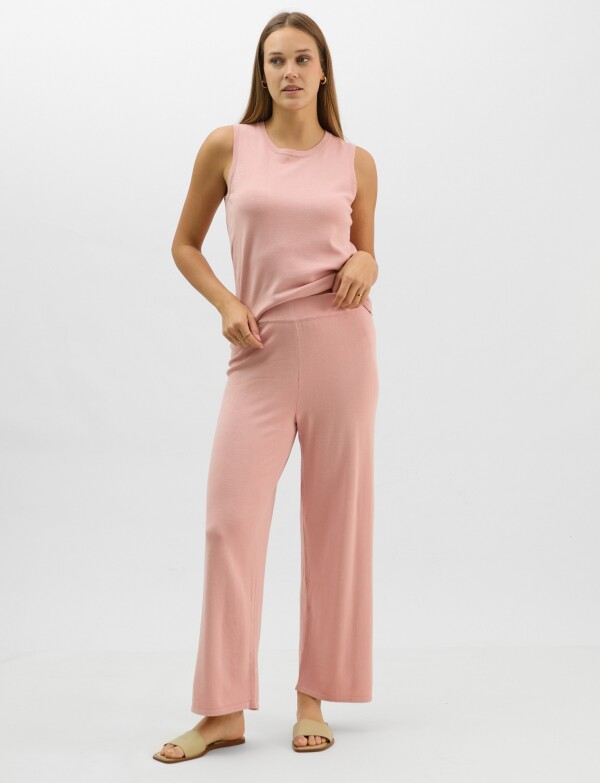 Pantalon Tejido ROSA