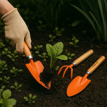 KIT HERRAMIENTAS PARA JARDIN TRAMONTINA 3 PIEZAS KIT HERRAMIENTAS PARA JARDIN TRAMONTINA 3 PIEZAS