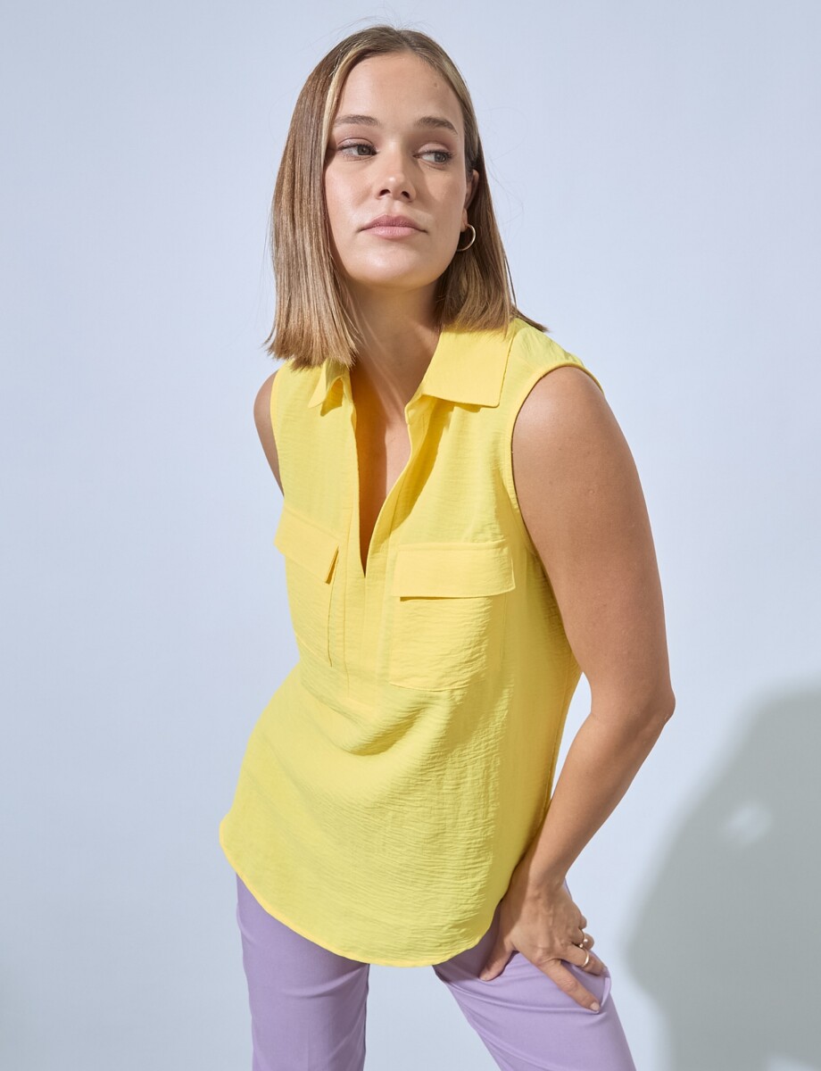 Blusa Colors - Amarillo 