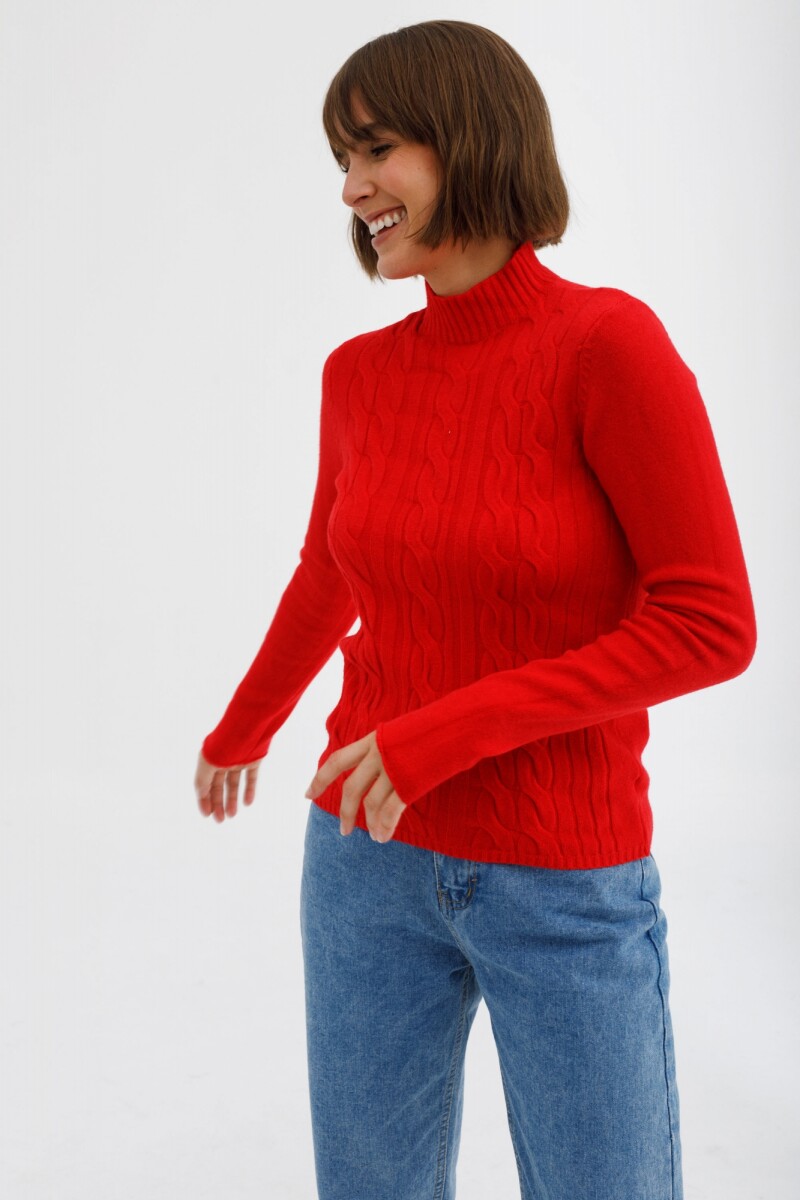 Sweater Find Rojo