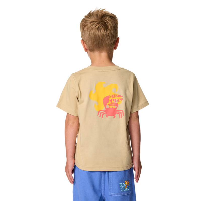 Remera Rip Curl Aots Ty Williams Art Tee Niño - Beige Remera Rip Curl Aots Ty Williams Art Tee Niño - Beige