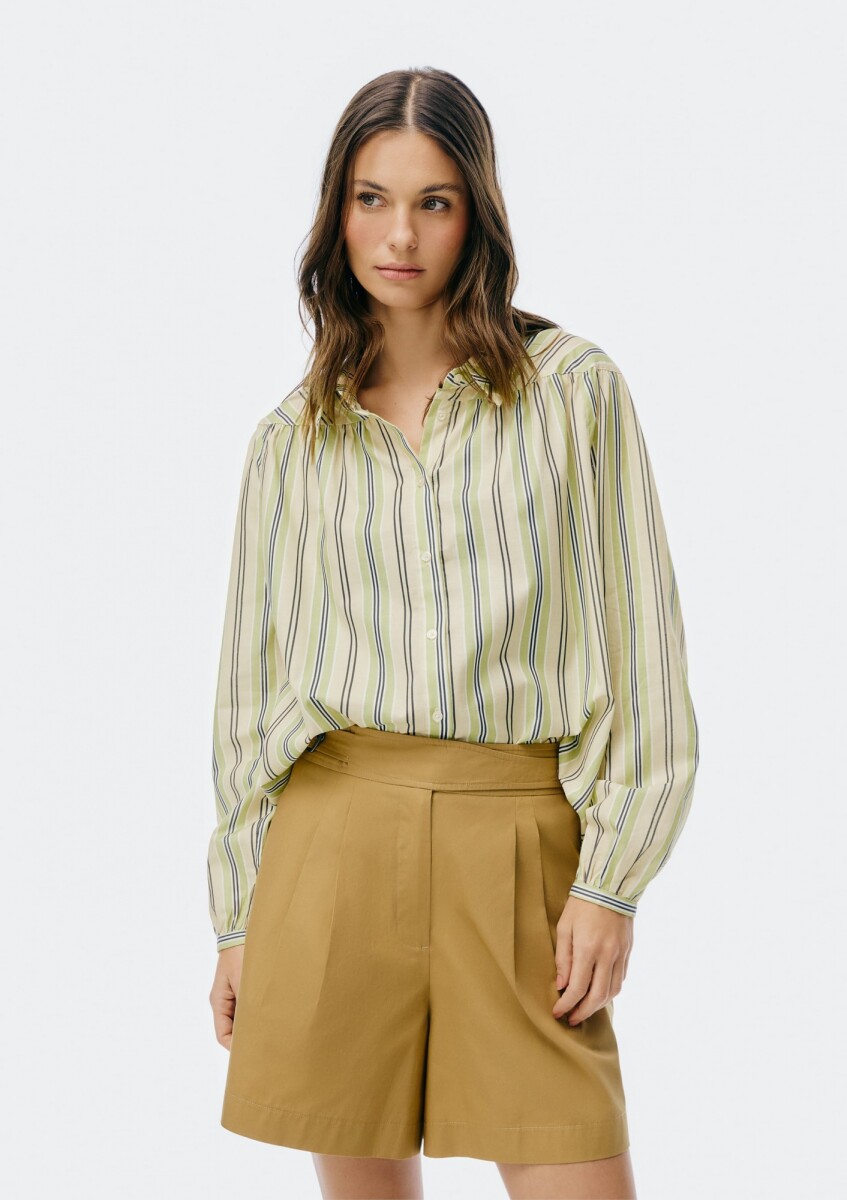 CAMISA FEM - CREMA 
