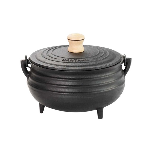 Mini olla curva de hierro 14 cms 1L C/TAPA Mini olla curva de hierro 14 cms 1L C/TAPA