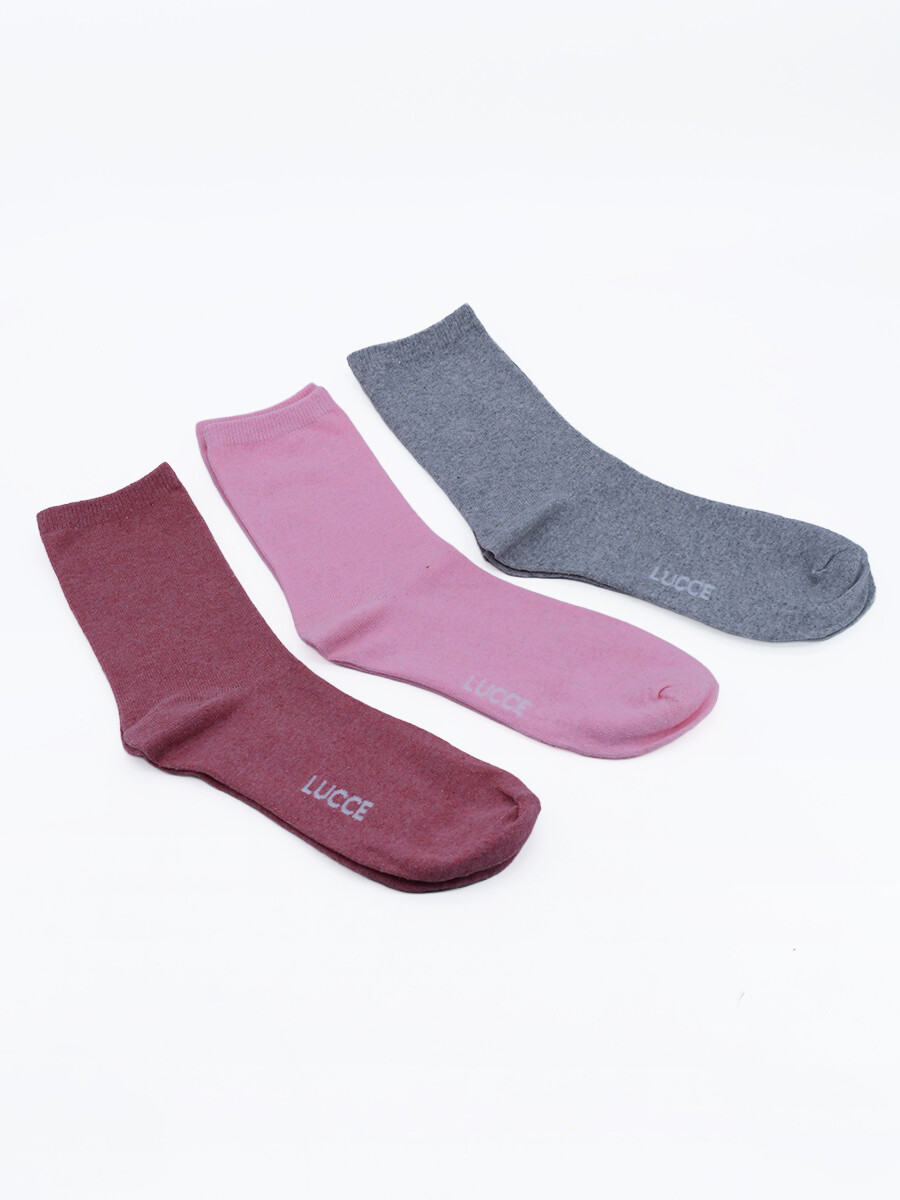 MEDIAS PACK X 3 - VARIANTE 1 