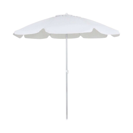 Sombrilla Para Playa Uv Bel 100 X 160 Cm Blanco