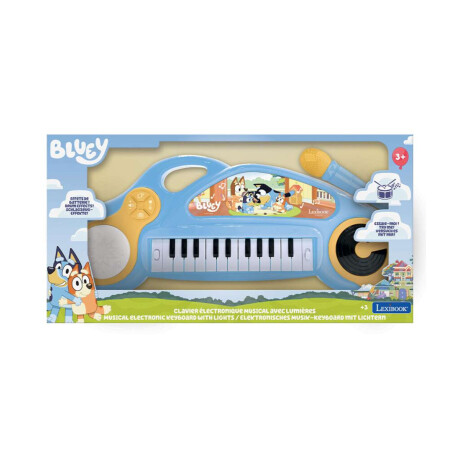 Piano Electrónico Bluey Con Luz Y Micrófono Lexibook - Bluey Bluey