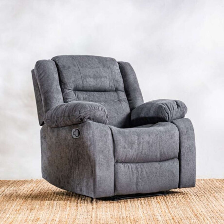 Sillón Reclinable Renno 1 Cuerpo Gris Sillón Reclinable Renno 1 Cuerpo Gris