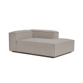 Sillón Nicole Chaise Lounge Izquierdo Gris
