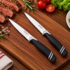 Tropical Set 2 Cuchillos Negro/Blanco 22235-56 Tropical Set 2 Cuchillos Negro/Blanco 22235-56