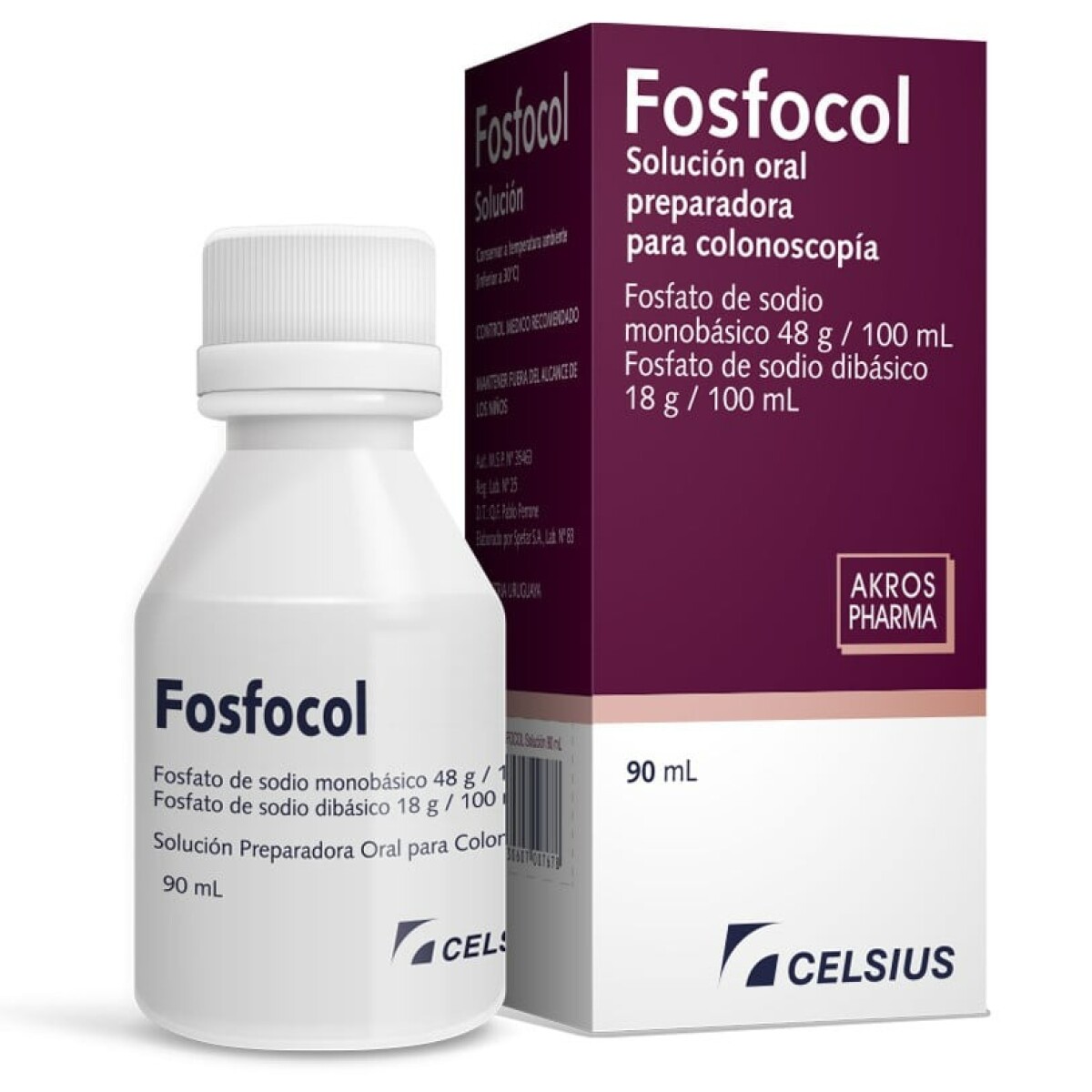Fosfocol Celsius Solución 90 Ml Protector Digestivo 