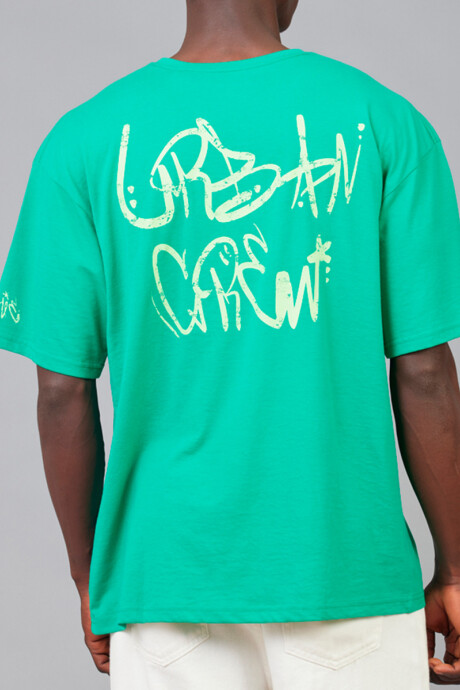 T-SHIRT GRAFFY DIXIE Verde