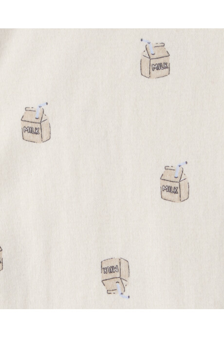 Pack cuatro bodies de algodón, diseño snacks Pack cuatro bodies de algodón, diseño snacks