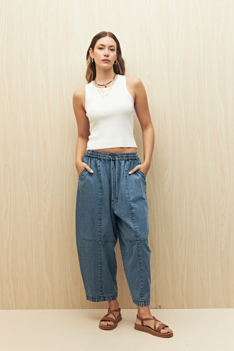 PANTALÓN BALIKAT Azul Lavado