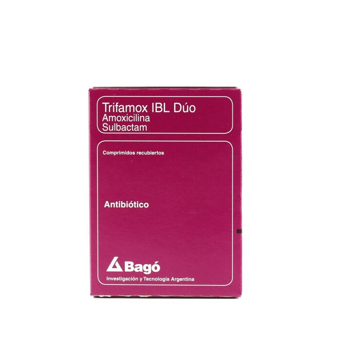 TRIFAMOX DUO IBL CJ X 14 COMPRIMIDOS única