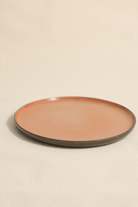 Plato Mesa Ocre Color Unico