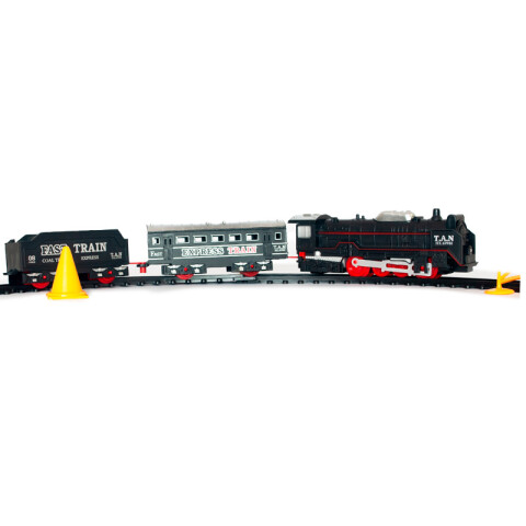 3x2 Tren antiguo Con Vias con Luz Electrica 37*25cm Unica