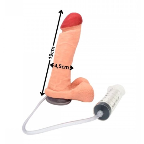 Consolador Realista Eyaculador Cock Piel