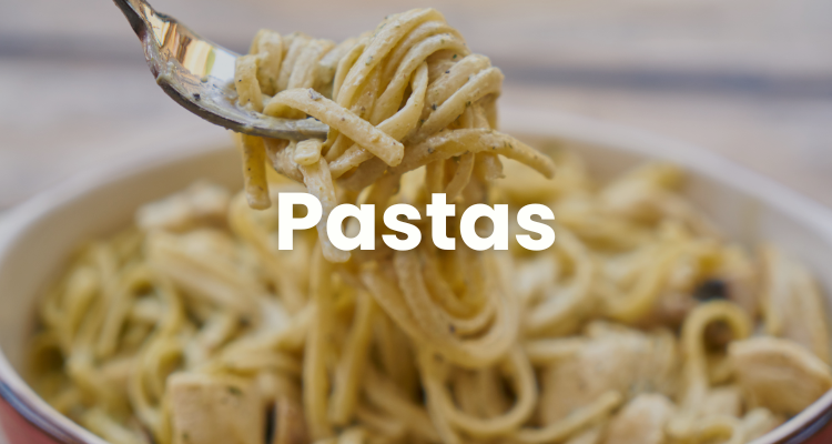 Pastas italianas rellenas y secas