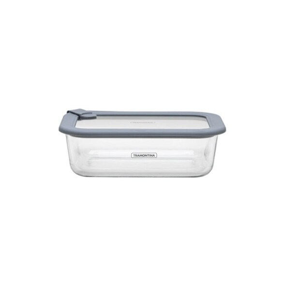 Pote de vidrio con tapa 176x130mm modelo VITTRA TF0362