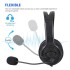 Auricular Gamer Xbox 360 Vincha Con Micrófono Headset Color Variante Negro