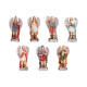 SET 7 ARCANGELES DE RESINA Gp114/20cm