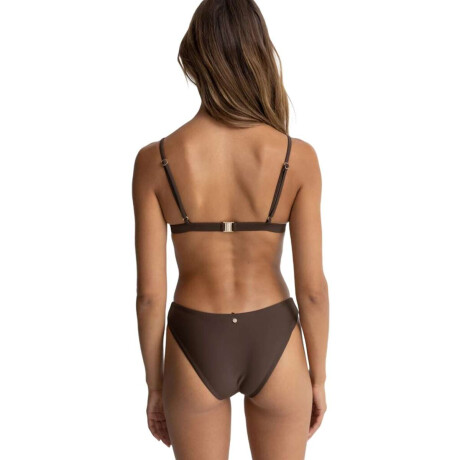 Bikini Rhythm Classic Bralette - Marrón Marrón