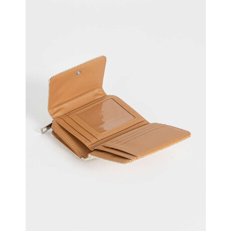 Billetera Marron Beige