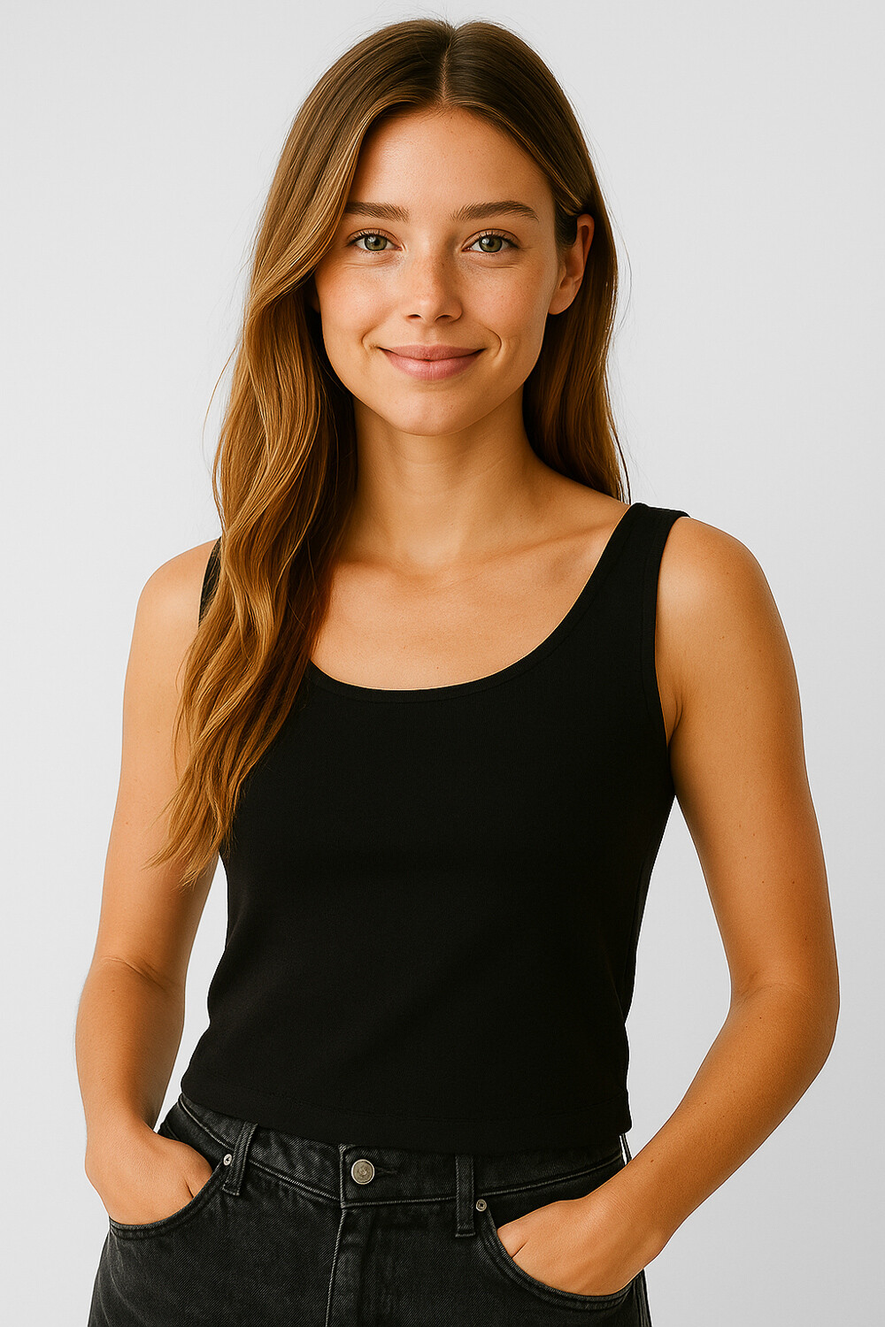 Musculosa Ainoa Negro