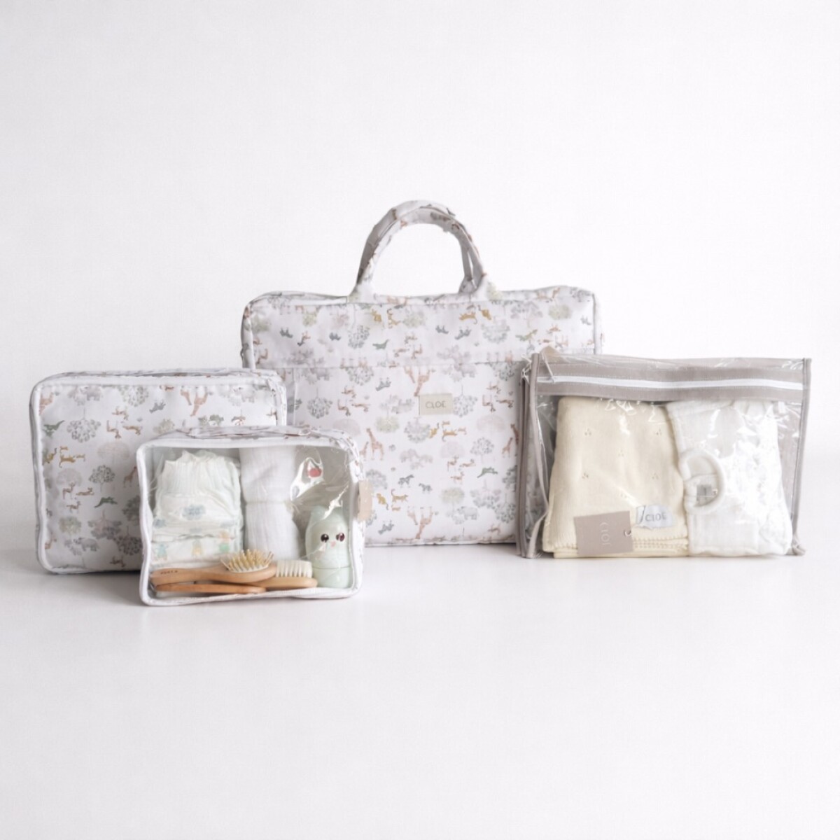 Set Valija para el Parto - Savanna Gris 