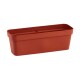 Maceta rectangular 11 lts TERRACOTA