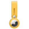 Case Apple Airtag Leather Loop Meyer Lemon Case Apple Airtag Leather Loop Meyer Lemon