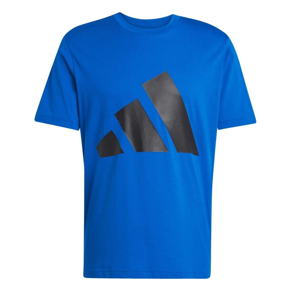 Remera Essentials Big Logo de Hombre - Azul 