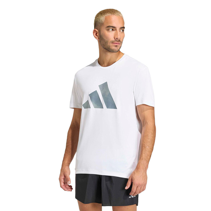 Remera de Hombre Adidas Adi365 Running Essentials M Blanco - Plateado