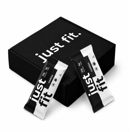 Caja x10 Barritas Premium 20g Proteína + Colágeno JustFit Cookies