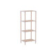 Estanteria 4 niveles 116 x 38 x 30 cm madera MADERA