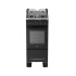 Cocina Dako Luna 4 Hornallas Negro