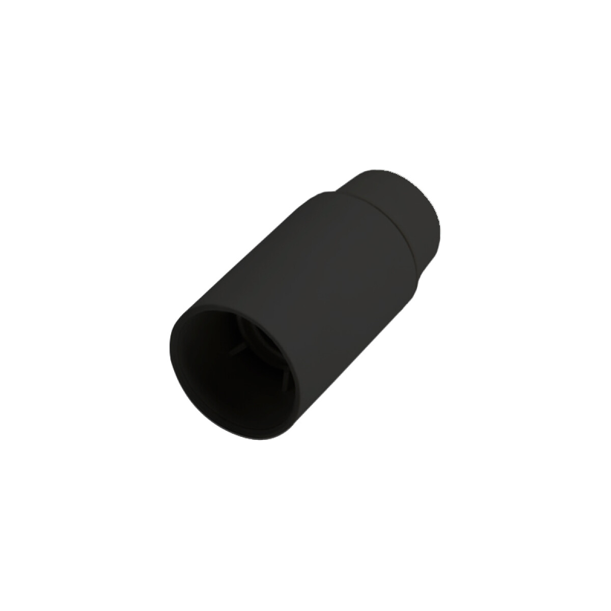Portalámpara E14 colgante, negro, autorizado - M31315 